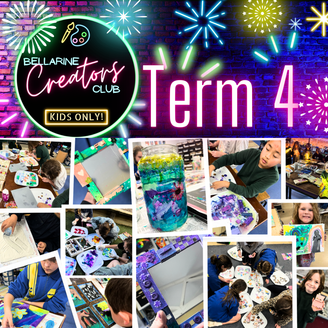 Term 3- Bellarine Creators Club for Kids⭐️Clifton Springs/ Leopold Sessions⭐️
