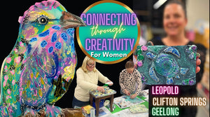 CONNECTING THROUGH CREATIVITY SESSIONS FOR WOMEN!⭐️Geelong⭐️ Clifton Springs⭐️