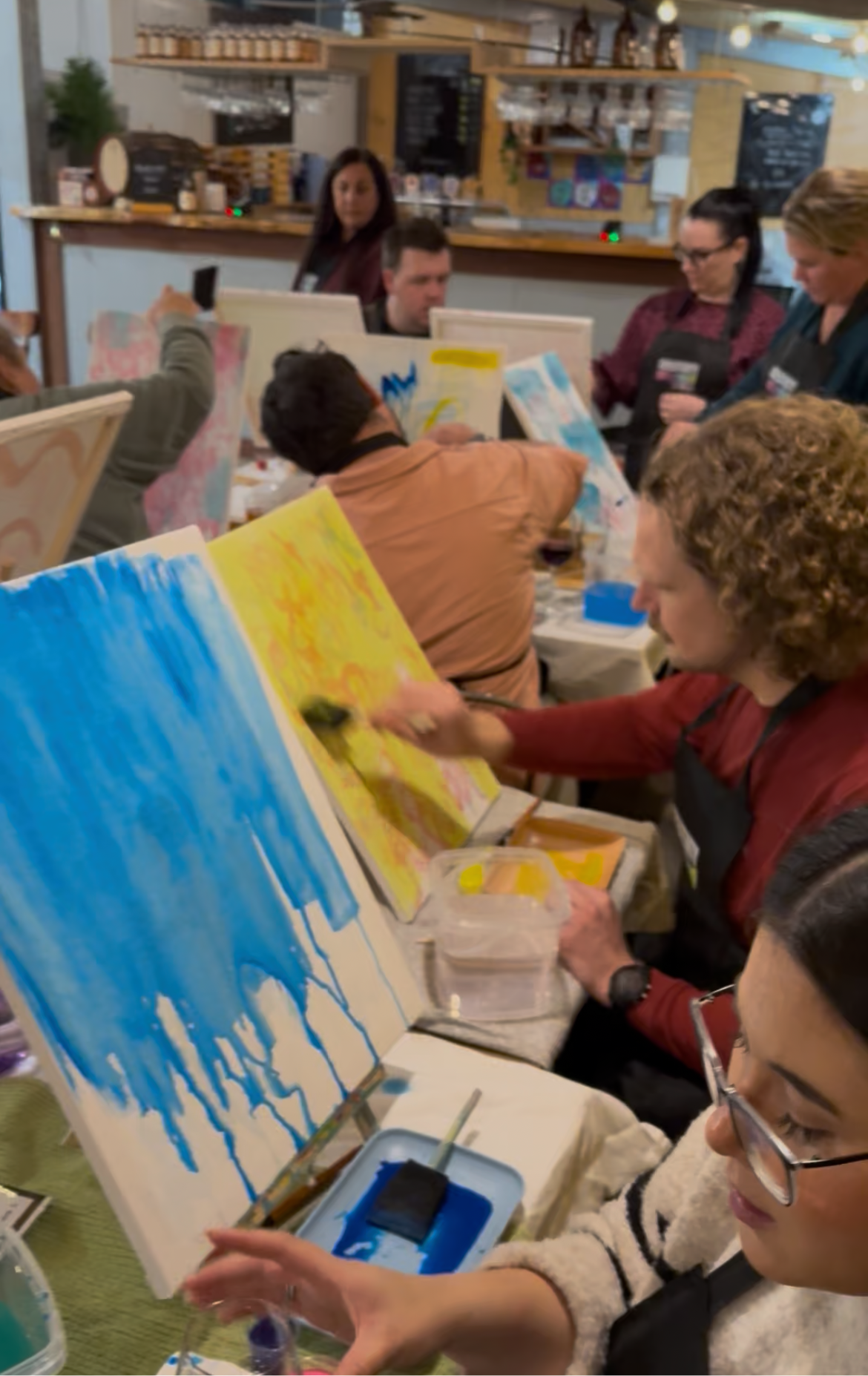 SIP. SPLATTER. Repeat! - Anti-art @FarmDog Brewing, McGlashan's Estate