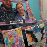 SIP. SPLATTER. Repeat! - Anti-art @FarmDog Brewing, McGlashan's Estate