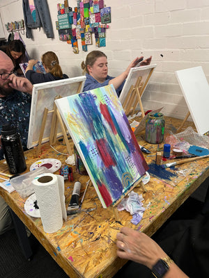 SIP. SPLATTER. Repeat! - Anti-art @FarmDog Brewing, McGlashan's Estate