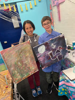 SIP. SPLATTER. Repeat! - Anti-art @FarmDog Brewing, McGlashan's Estate