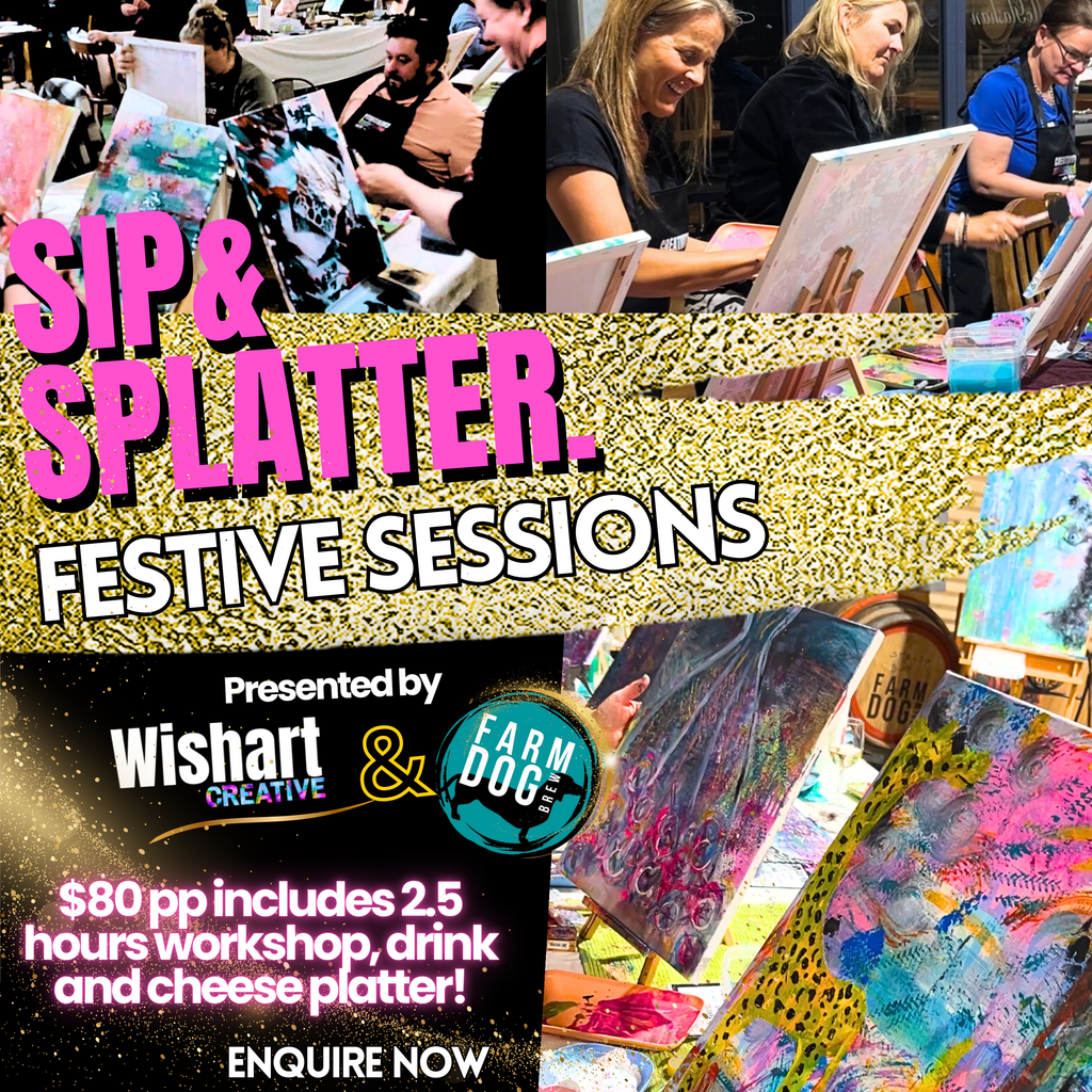 Sip&Splatter ⭐️Private Festive Sessions⭐️ at FarmDog Brew, Wallington