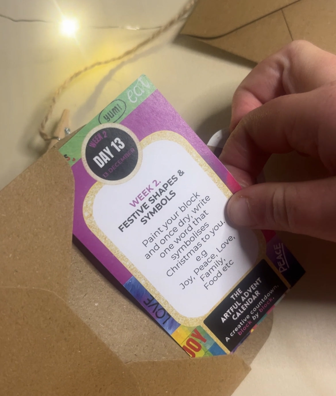 ⭐️⭐️LAST MINUTE ADDITION***The Artful Advent – Paper & Prompt Pack