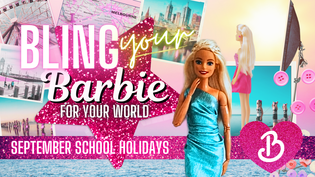School Holiday Workshop✨Bling your Barbie👗