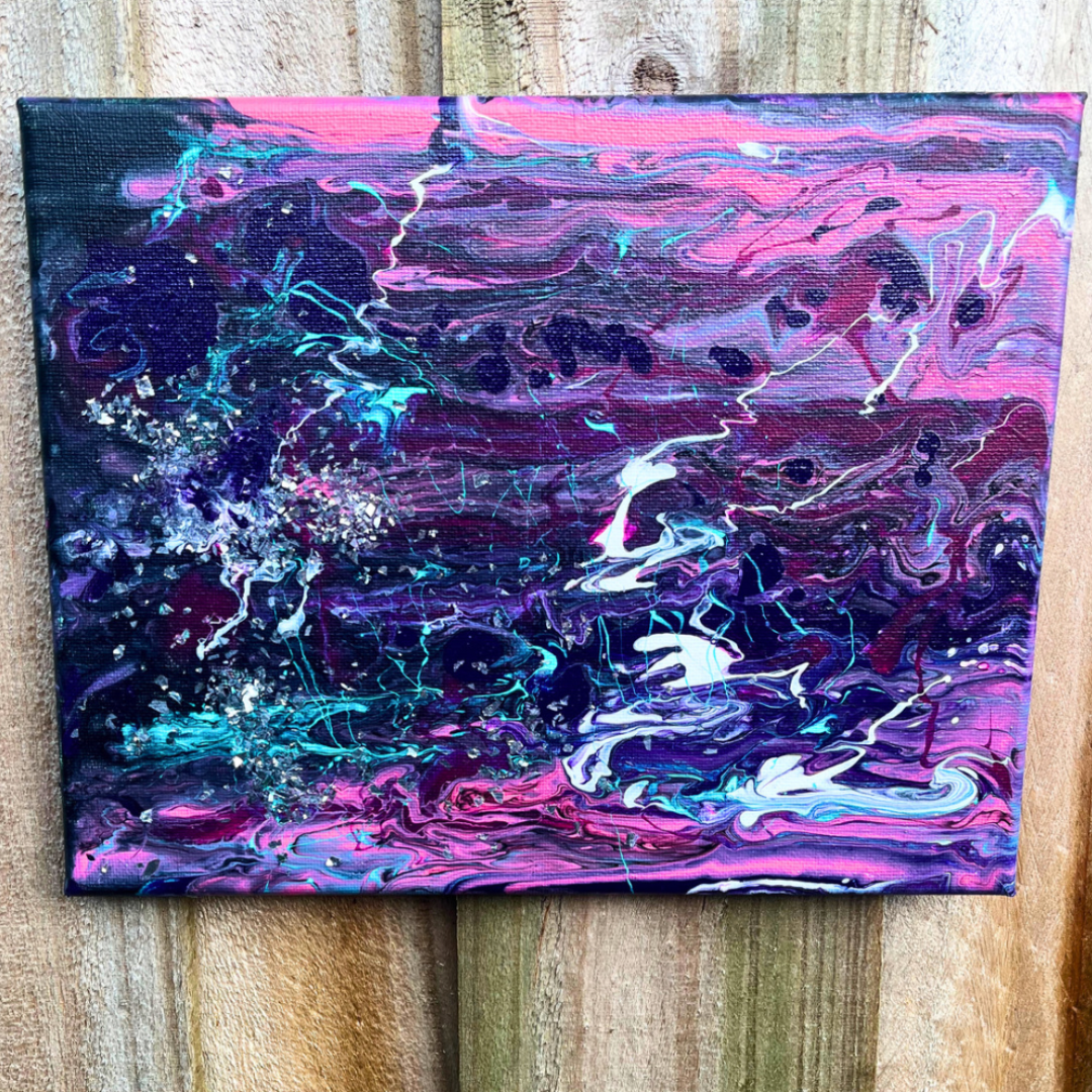 School Holiday Workshop⭐️Fluid Art