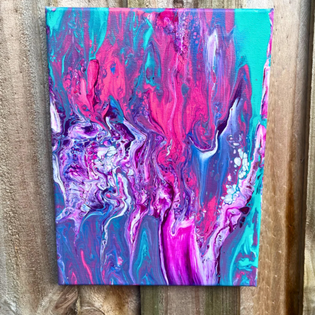 School Holiday Workshop⭐️Fluid Art
