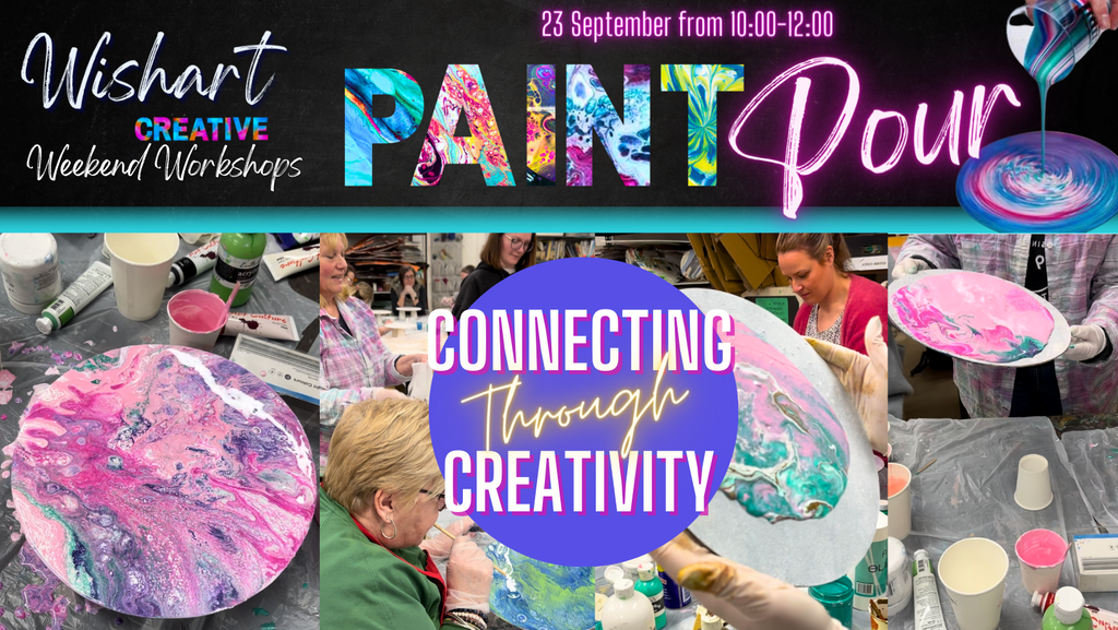 WEEKEND Workshops⭐️23rd September⭐️- Paint Pour