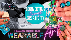 WEEKEND Workshops⭐️11th November⭐️Wearable Art