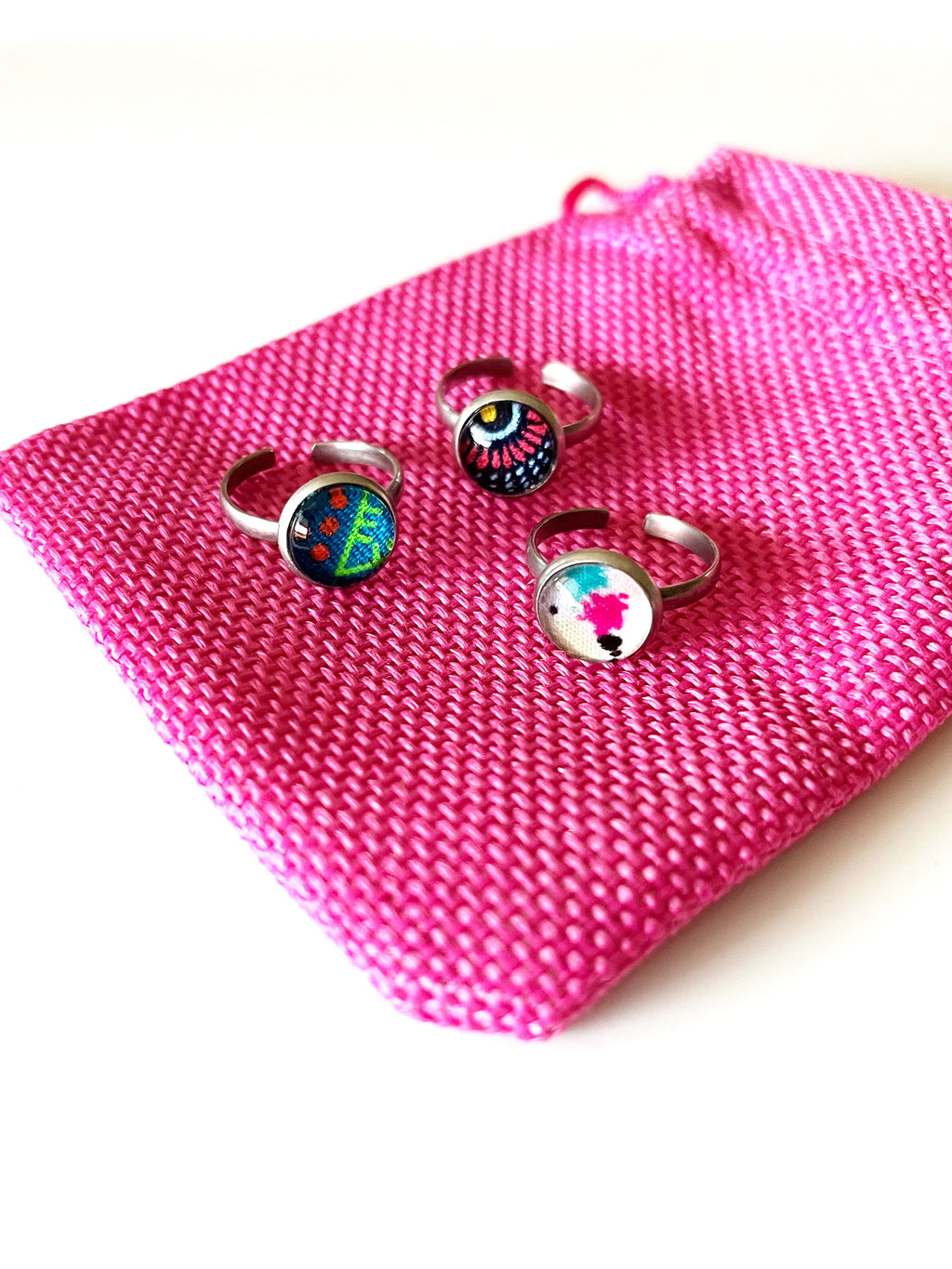 +ADD ON an adjustable stainless ring(10-12mm)